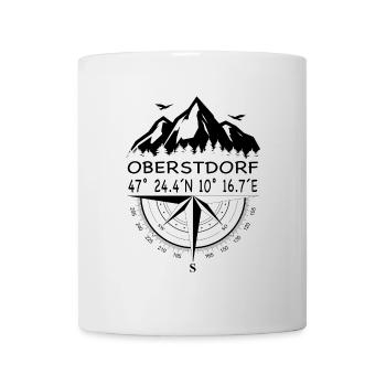 Oberstdorf - Tasse - Weiß - Vorne