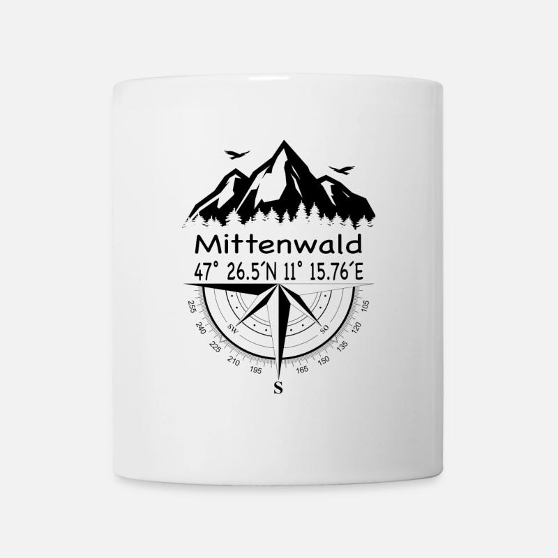 Mittenwald - Tasse - Weiß