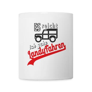 Landy Defender Super Geschenk papa - Tasse - Weiß - Vorne