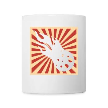 Japon Comète Astéroïde Astronomie Corps Céleste - Mug blanc - blanc - Devant