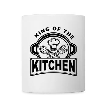 King of the Kitchen - Cool chefs and housemen - Mug - white - Front