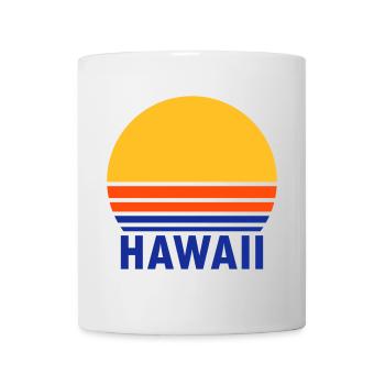 Hawaii (geteilte Sonne) - Tasse - Weiß - Vorne