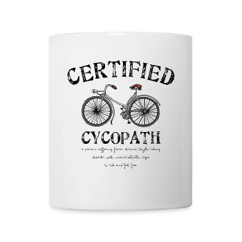 Vintage Bicycle Sketch Graphic - Mug - white - Front