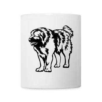 Kaukasischer Owtscharka - Tasse - Weiß - Vorne