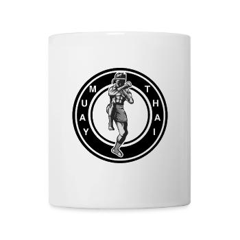Muay Thai - Tasse - Weiß - Vorne