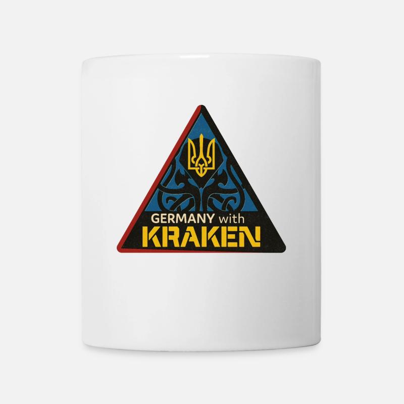 Germany with Kraken UA - Tasse - Weiß