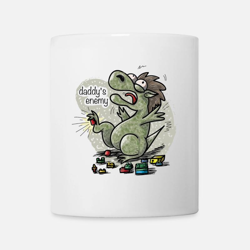 Daddys enemy - Tasse - Weiß