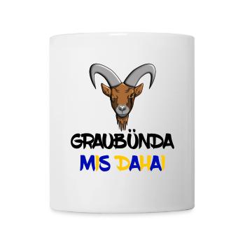 graubünda mis dahai - Tasse - Weiß - Vorne