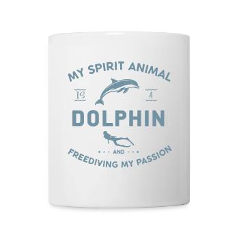 My Spirit Animal Is A Dolphin - Mug - white - Front