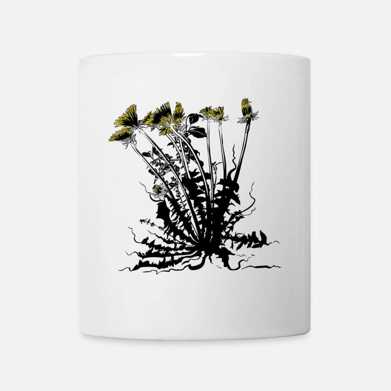 Löwenzahn energy - Tasse - Weiß