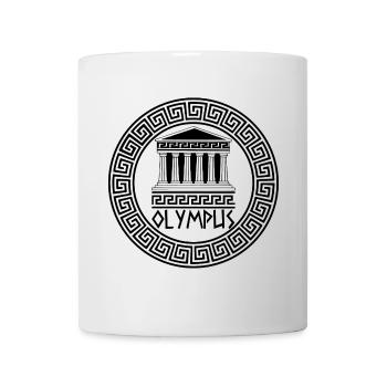 Die Domäne der Götter (schwarz) - Tasse - Weiß - Vorne