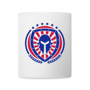 Ritter Emblem 02 - Tasse - Weiß - Vorne