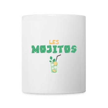 j adore les mojitos - Mug blanc - blanc - Devant