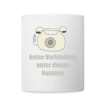 telephone - Mug - white - Front