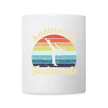 Taekwondo - Tasse - Weiß - Vorne