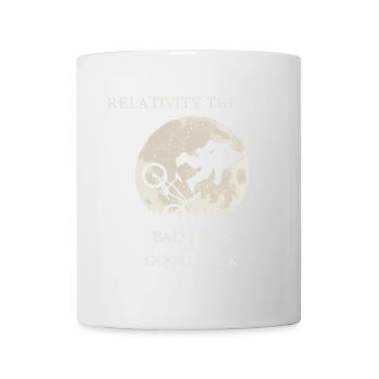 Relativity Theory - Bad Luck and Good Luck - Mug - white - Front