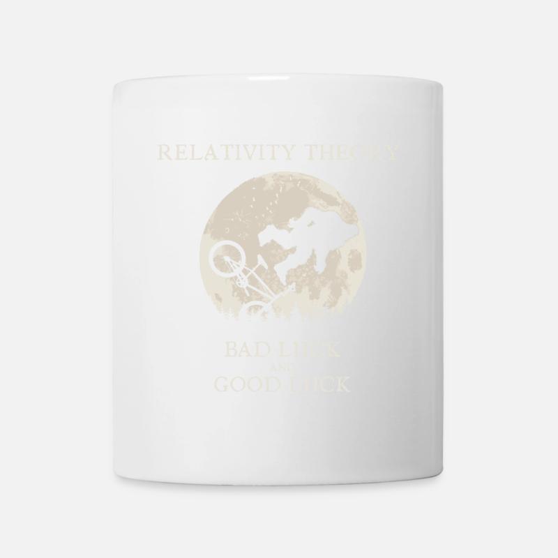 Relativity Theory - Bad Luck and Good Luck - Mug - white