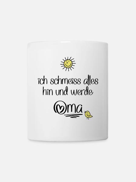 lustige Sprüche für die Oma - Tasse - Weiß