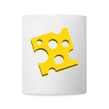 Käse Cheese - Tasse - Weiß - Vorne
