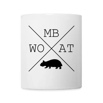 Wombat Australie - Mug blanc - blanc - Devant