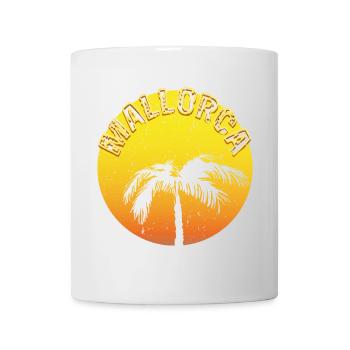 MALLORCA Claim rund - Tasse - Weiß - Vorne