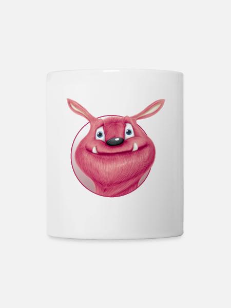 red monster - Mug - white