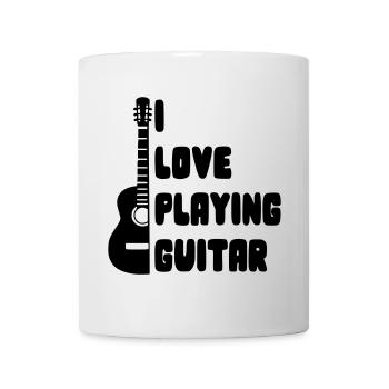 I love playing guitar for guitarists * - Mug - white - Front