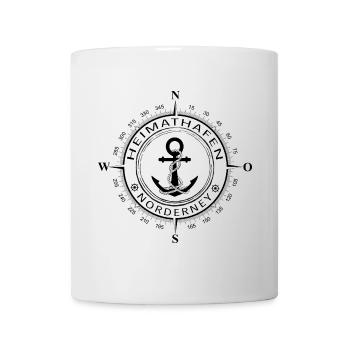 Heimathafen Norderney - Tasse - Weiß - Vorne