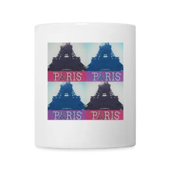paris eiffel - Tasse - Weiß - Vorne