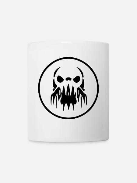 Logo Zombie Alien - Tasse - Weiß
