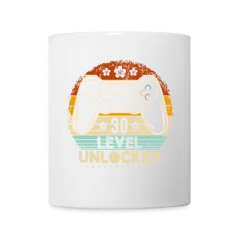Dreißig entsperrter Retro-Controller - Tasse - Weiß - Vorne
