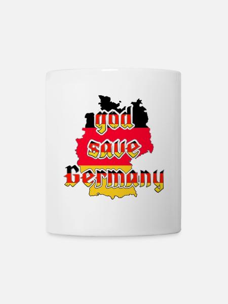 Dieu protège l’Allemagne - Mug blanc - blanc