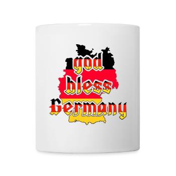 Que Dieu bénisse l’Allemagne - Mug blanc - blanc - Devant
