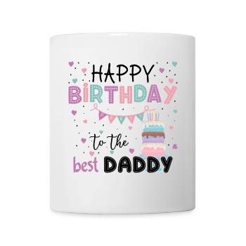 Pastel Birthday Cake Letters - Mug - white - Front
