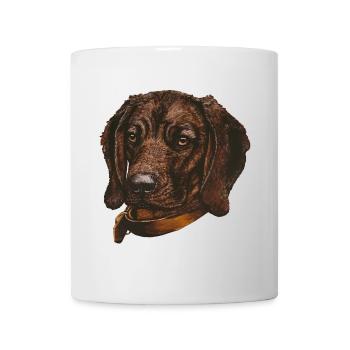 BGS Portrait Birke - Tasse - Weiß - Vorne