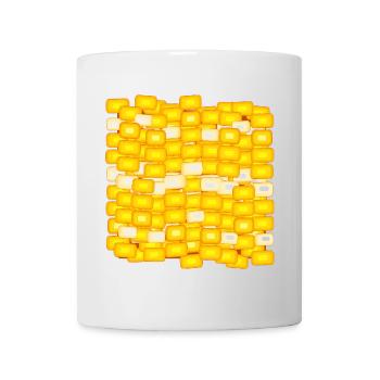 SWEET CORN COSTUMES - CORN PATTERN - YELLOW - Mug - white - Front