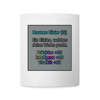 GLCKplus - elixier - Tasse - Weiß - Vorne