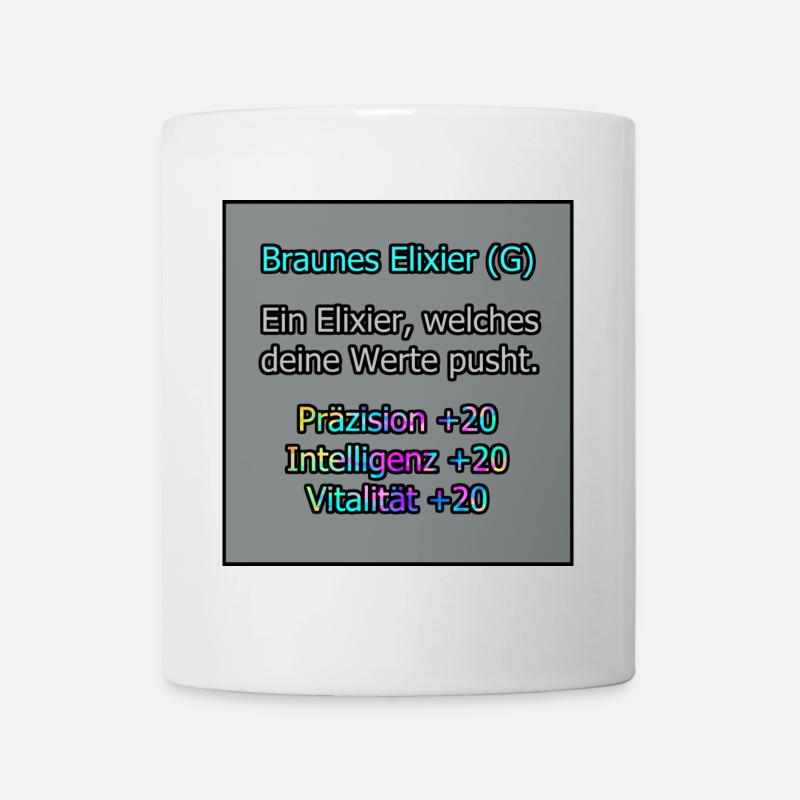 GLCKplus - elixier - Tasse - Weiß