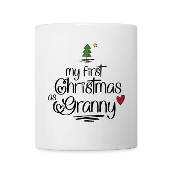 My first Christmas as Granny - Mug - white - Front