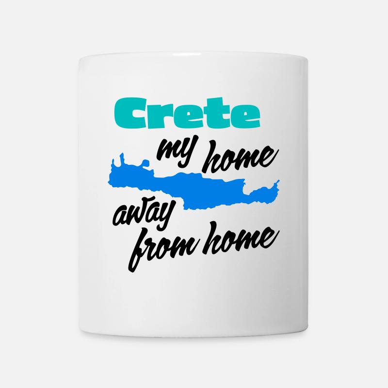 Kreta – meine zweite Heimat - Tasse - Weiß