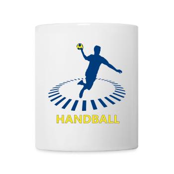 Handball - Mug blanc - blanc - Devant