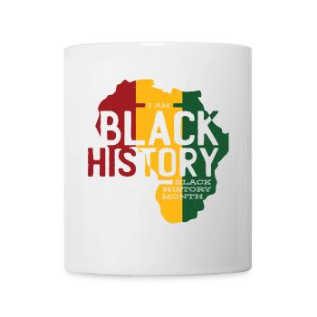 Africa Colors Histoire noire - Mug blanc - blanc - Devant
