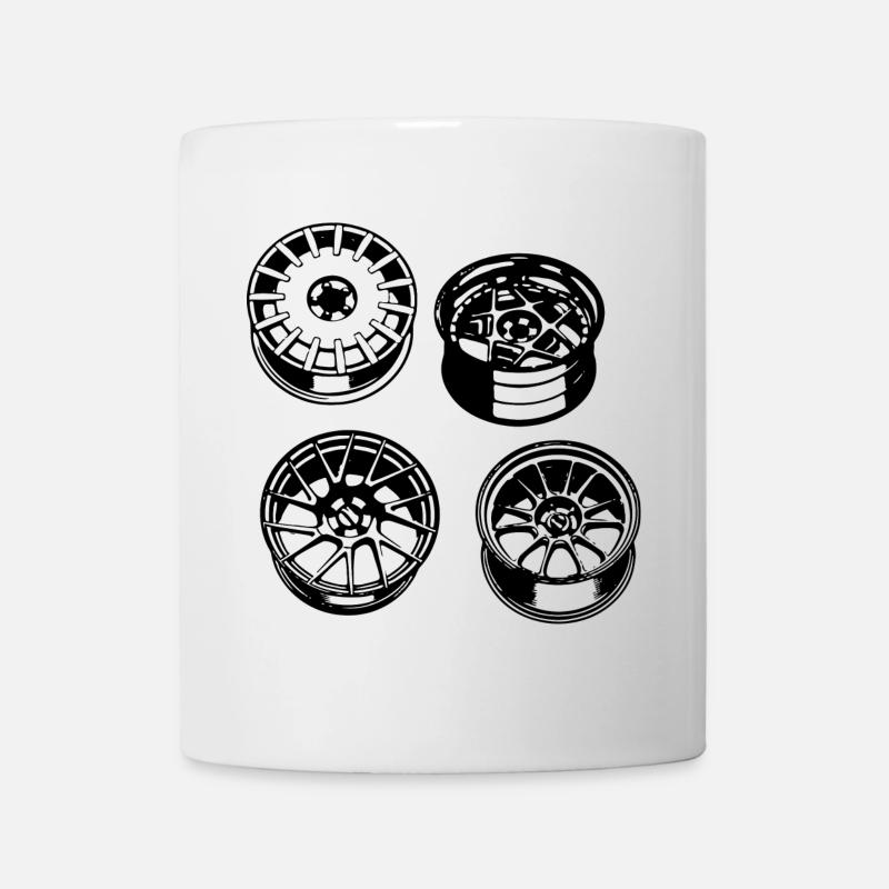Jantes - Mug blanc - blanc
