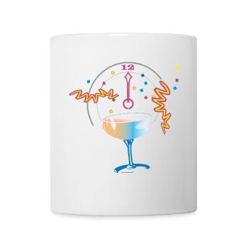 New Year's Toast Confetti - Mug - white - Front