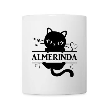 t-shirt Almerinda t-shirt idée cadeau - Mug blanc - blanc - Devant