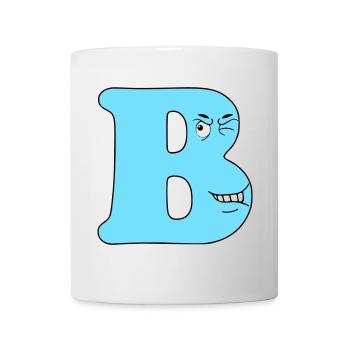 B - Mug - white - Front