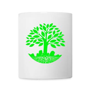 tree of life, zen, ecology - Mug - white - Front