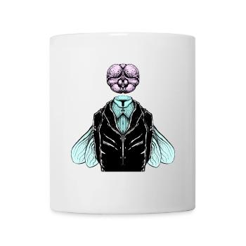 Vol de smoking - Mug blanc - blanc - Devant