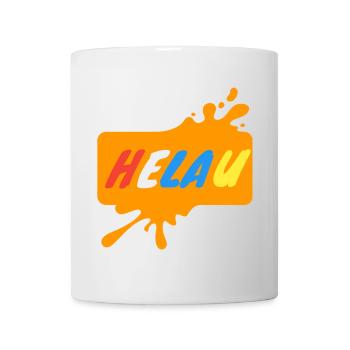 Helau Karnevalsdesign - Tasse - Weiß - Vorne