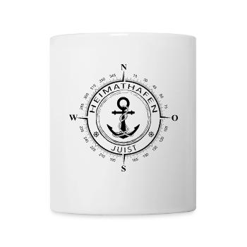 Heimathafen Juist - Tasse - Weiß - Vorne